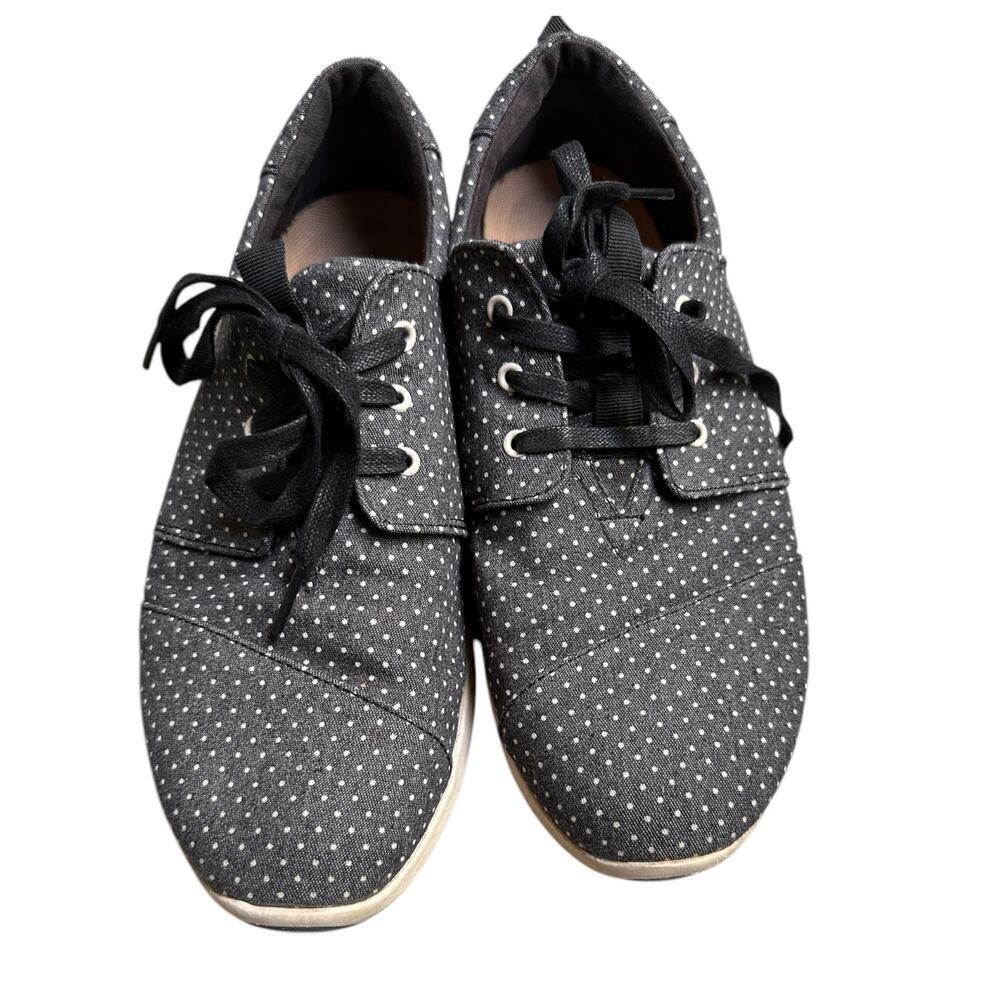 TOMS Women’s Size 11 / Men’s 9 Polka Dot Lace-Up Sneakers